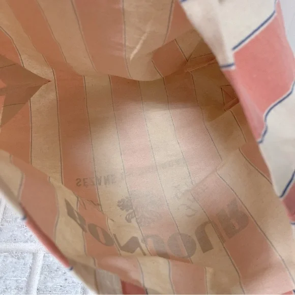 Sezane Large Bonjour Amour Tour From Paris Sezane On The Road Tote - Picture 9 of 12